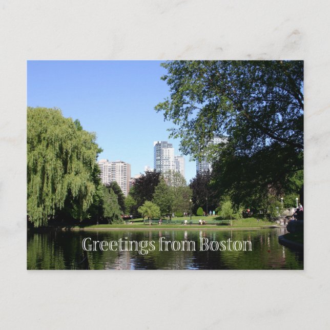 boston postcard (Front)