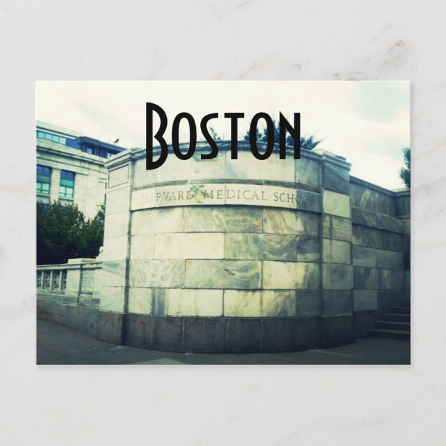 Boston Postcard (Front)