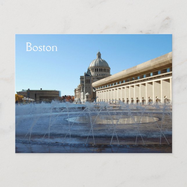 Boston Postcard (Front)