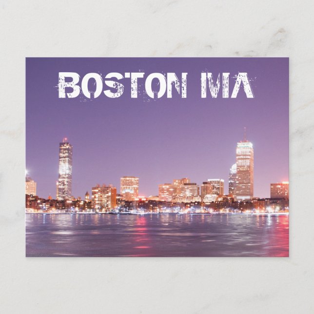 BOSTON POSTCARD (Front)