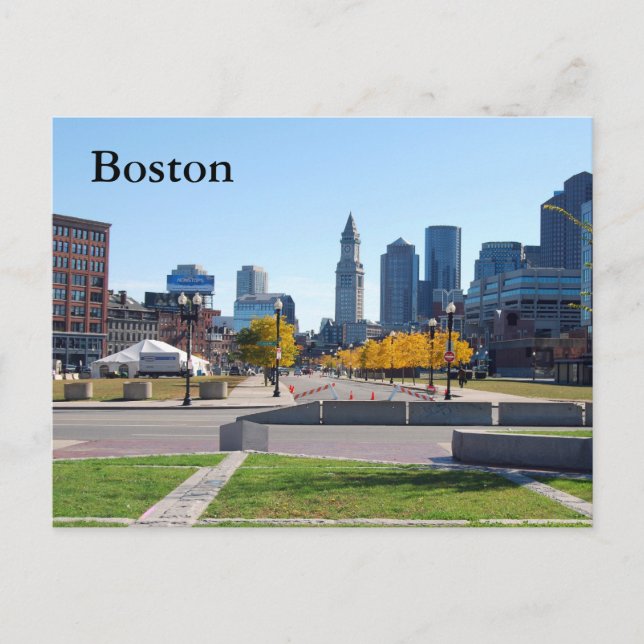 Boston Postcard (Front)