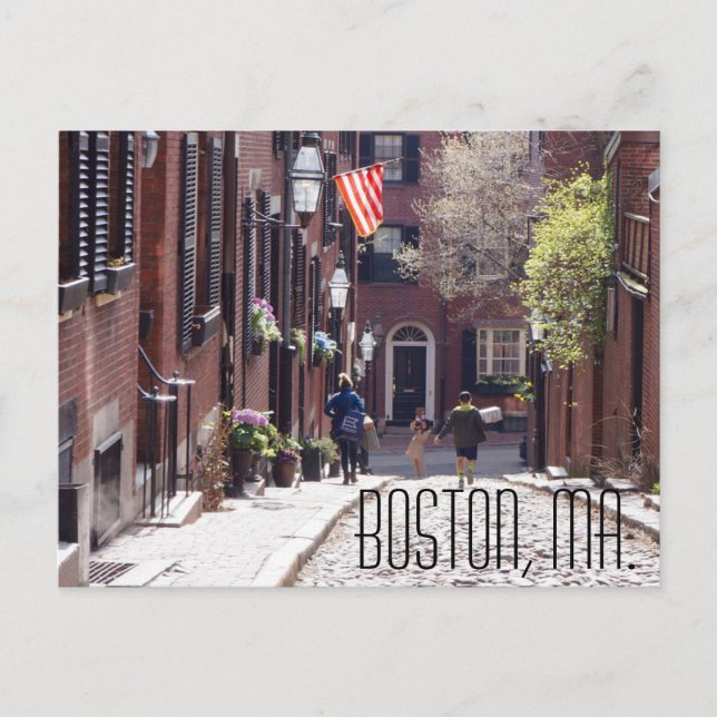 Boston Postcard, photographer Brad Hines Postcard (Front)
