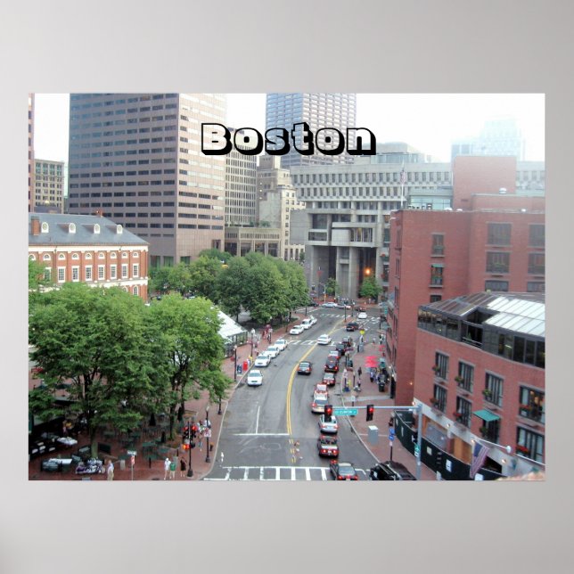 "Boston Poster" Poster (Front)