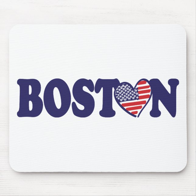 Boston Pride in America Mouse Pad (Front)