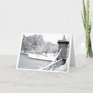 Boston Public Garden Holiday Card