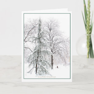 Boston Public Garden: Holiday Yuletide Card