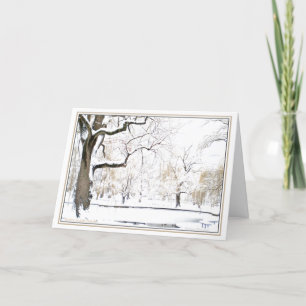 Boston Public Garden:Simple Pleasures of theSeason Holiday Card