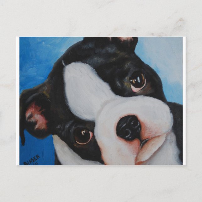 boston pup.jpg postcard (Front)