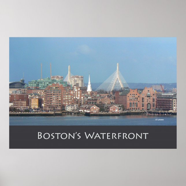 Boston’s Zakim Bridge Poster (Front)