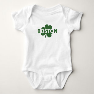 Boston Shamrock Baby Bodysuit