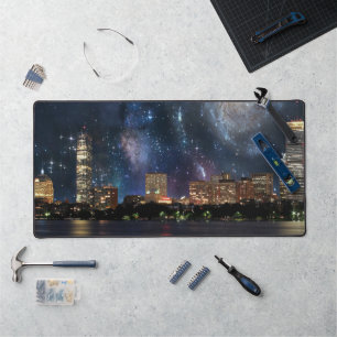 Boston Skyline Desk Mat
