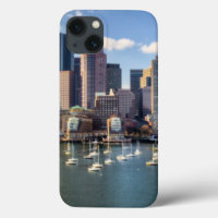 Boston skyline from waterfront