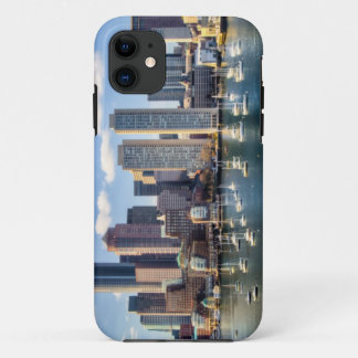 Boston skyline from waterfront Case-Mate iPhone case