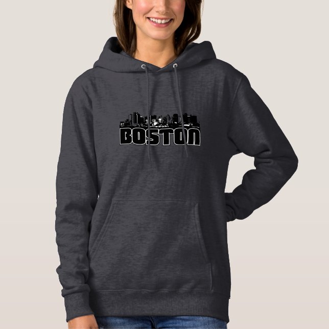 Boston Skyline Hoodie (Front)