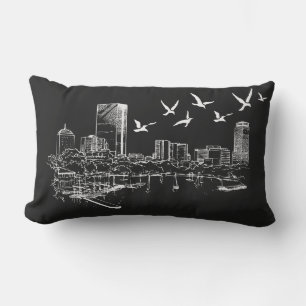 Boston Skyline Lumbar Cushion