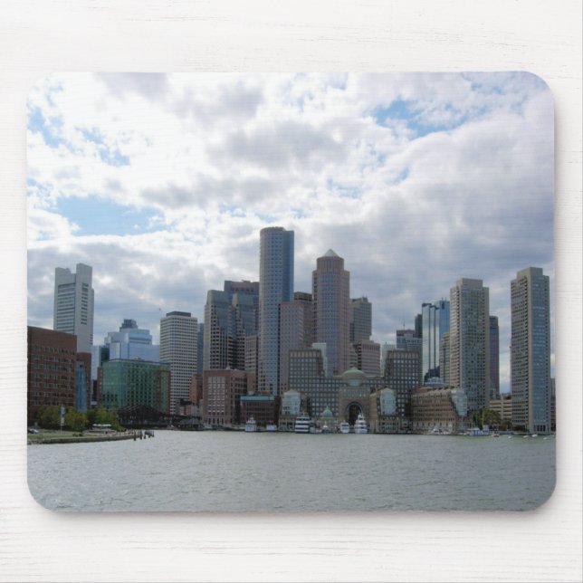 Boston Skyline Mousepad (Front)