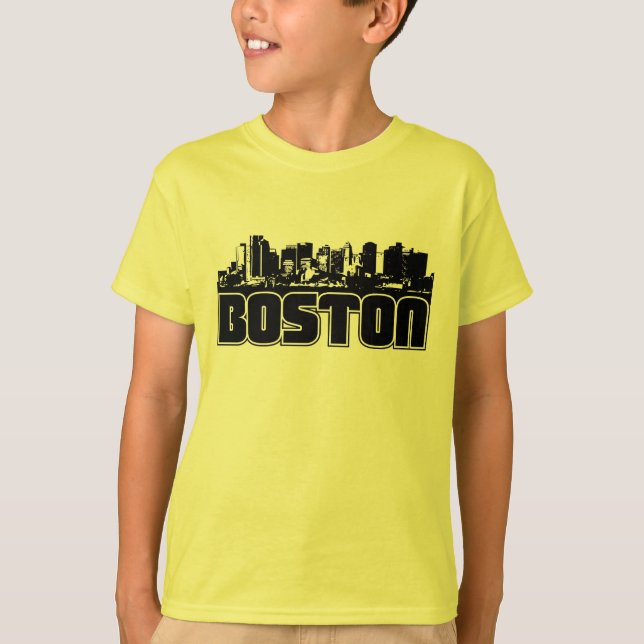 Boston Skyline T-Shirt (Front)