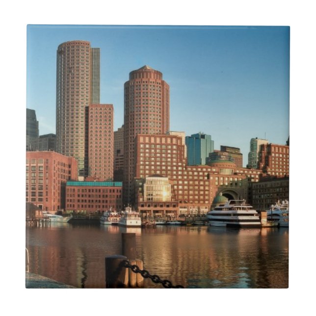 Boston skyline tile (Front)