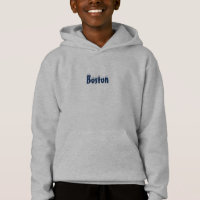 "Boston" snow navy blue - Hoodies & Sweatshirt