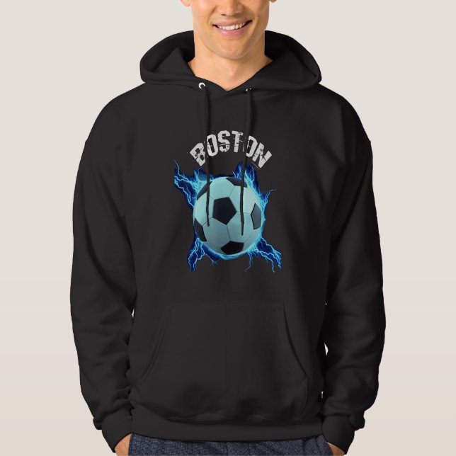 Boston Soccer Retro Hoodie (Front)