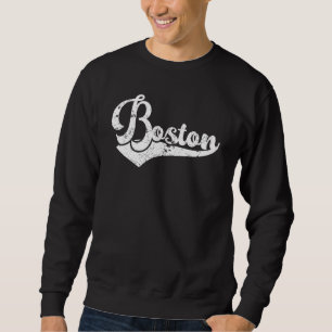 Boston  Souvenir Massachusetts Skyline Hometown vi Sweatshirt