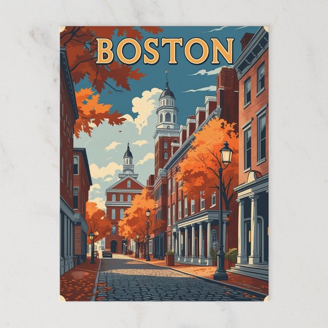 Boston Street Postcard (Creator Uploaded)