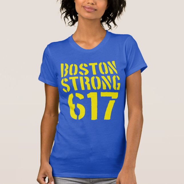 Boston Strong 617 T-Shirt (Front)