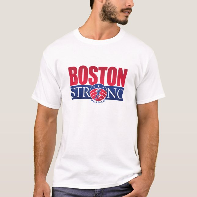 Boston Strong April 15 2013 T-Shirt (Front)
