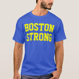 Boston strong blue yellow T-Shirt