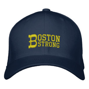 Boston Strong Embroidered Hat