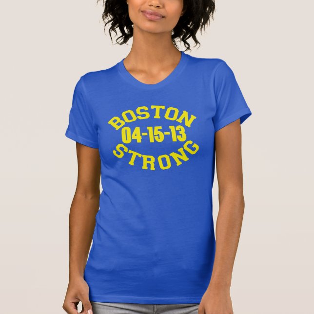 Boston Strong Remembers T-Shirt (Front)