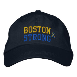 Boston Strong Ribbon Edition Embroidered Hat