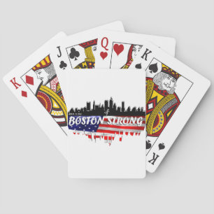 Boston Strong Run Playing Cards