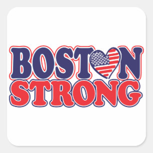 Boston Strong Square Sticker