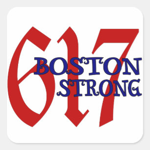 Boston Strong Square Sticker