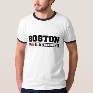 BOSTON STRONG U.S. Flag T-Shirt