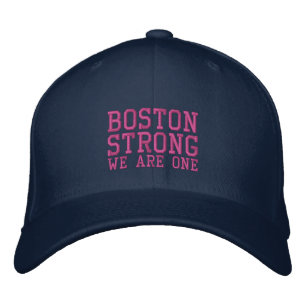 Boston Strong We Are One Embroidered Cap