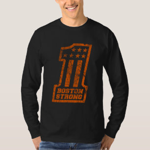 Boston Strong WE ARE ONE Grunge Style T-Shirt