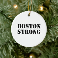 "Boston Strong" white black