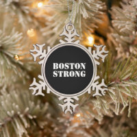 "Boston Strong" white black
