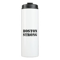 "Boston Strong" white black