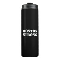 "Boston Strong" white black