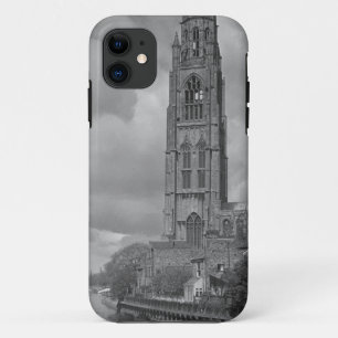 Boston Stump and River Welland, Lincolnshire Case-Mate iPhone Case