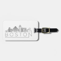Boston Stylised Skyline