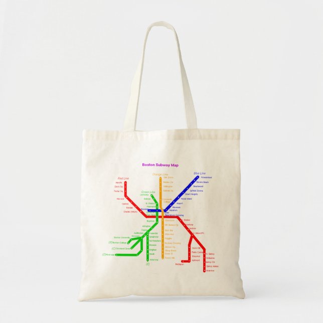 Boston subway Bag (Front)