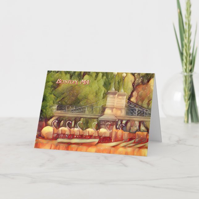 Boston Swan Boats Summer Filter Card (Front)