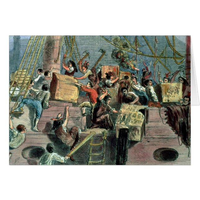 Boston Tea Party, 16th December 1773 (Front Horizontal)