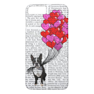 Boston Terrier And Balloons Case-Mate iPhone Case