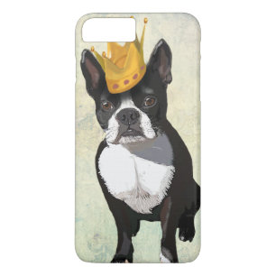 Boston Terrier and Crown Case-Mate iPhone Case