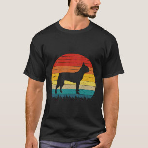 Boston Terrier Art Boston Terrier Love Boston Te T-Shirt